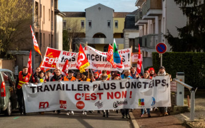 Actions des 3, 7 et 11 février : on continue jusqu’au retrait