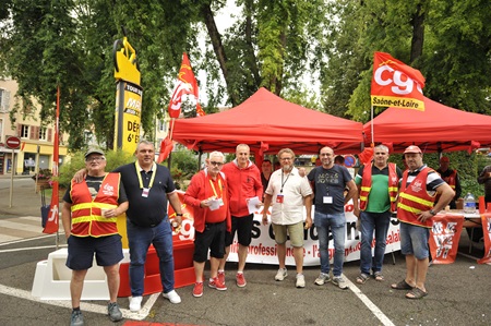 Le 4 juillet à Macon, la CGT fait son tour de France