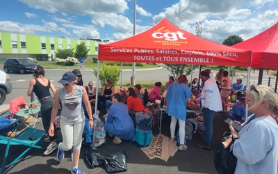 7ème jour de grève pour les salariés-es de la Polyclinique du Val de Saône !