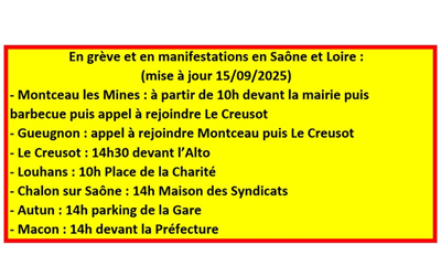 En grève le 18 septembre et construisons la suite !