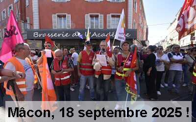 …Nous étions dans les 1200 manifestants !!!
