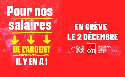 Le 2 décembre tou·tes mobilisé·es pour un budget de progrès social !
